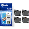 Brother LC-421VAL multipack 4 inktcartridges (origineel)