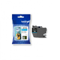 Brother LC-421XLC inktcartridge cyaan hoge capaciteit (origineel) LC-421XLC 904250