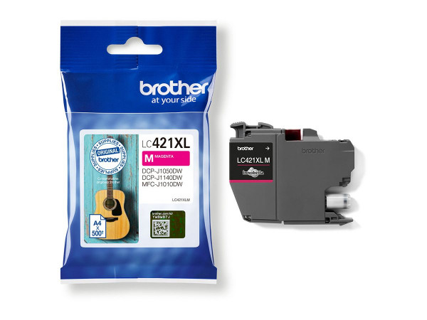 Brother LC-421XLM inktcartridge magenta hoge capaciteit  (origineel) LC-421XLM 904251 - 1