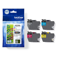 Brother LC-422XLVAL multipack zwart + 3 kleuren (origineel) LC-422XLVAL 051322