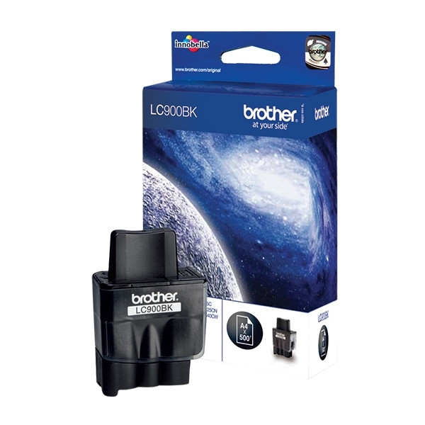 Brother LC-900BK inktcartridge zwart (origineel) LC900BK 028340 - 1