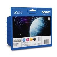 Brother LC-970VALBP multipack 4 inktcartridges (origineel) LC-970VALBP LC970VALBPDR 028840