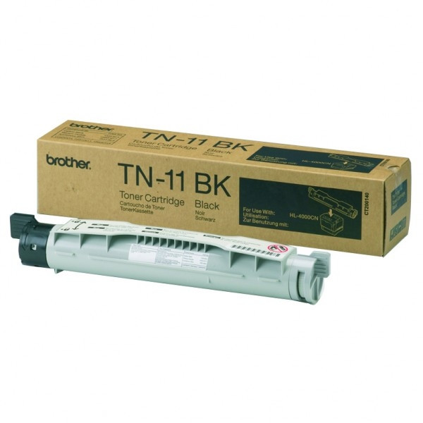 Brother TN-11BK toner zwart (origineel) TN11BK 029580 - 1