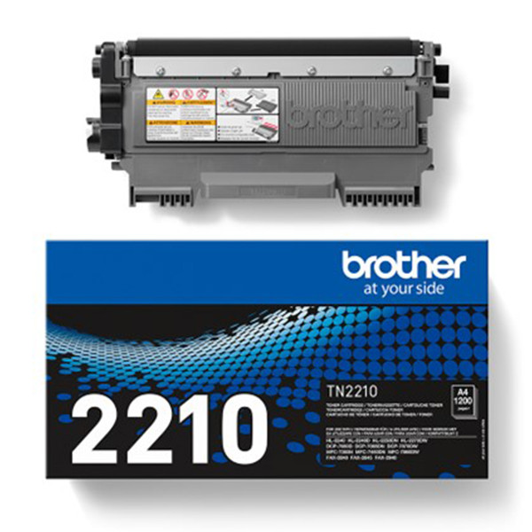 Brother TN-2210 toner zwart (origineel) TN2210 901386 - 1