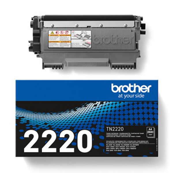 Brother TN-2220 toner zwart hoge capaciteit (origineel) TN2220 901611 - 1