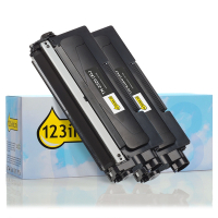 Brother TN-2320 toner zwart extra hoge capaciteit dubbelpak (123inkt huismerk)  160728