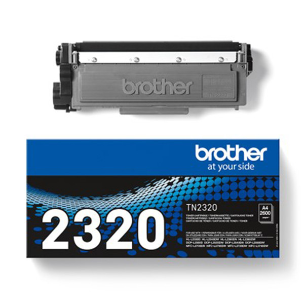 Brother TN-2320 toner zwart hoge capaciteit (origineel) TN-2320 901077 - 1