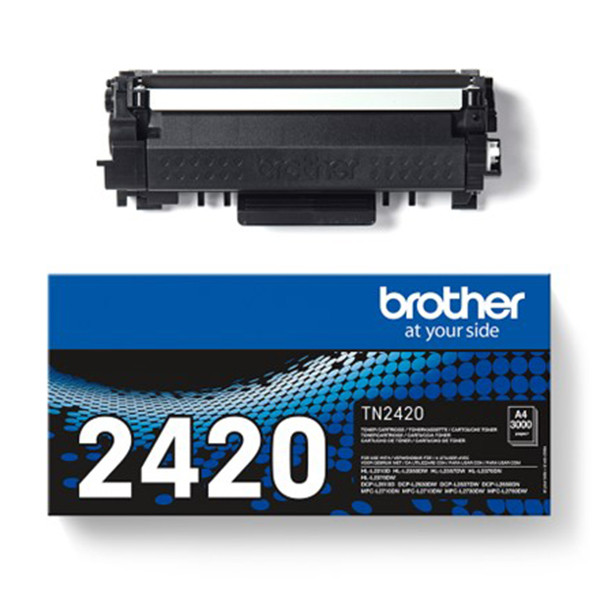 Brother TN-2420 toner zwart hoge capaciteit (origineel) TN-2420 902848 - 1