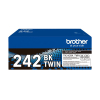 Brother TN-242BK toner zwart dubbelpak (origineel)