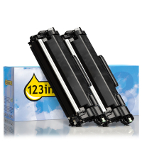 Brother TN-2510XL toner zwart hoge capaciteit dubbelpak (123inkt huismerk)  160720