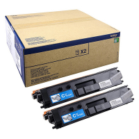 Brother TN-329C toner cyaan dubbelpak (origineel) TN329CTWIN 051250