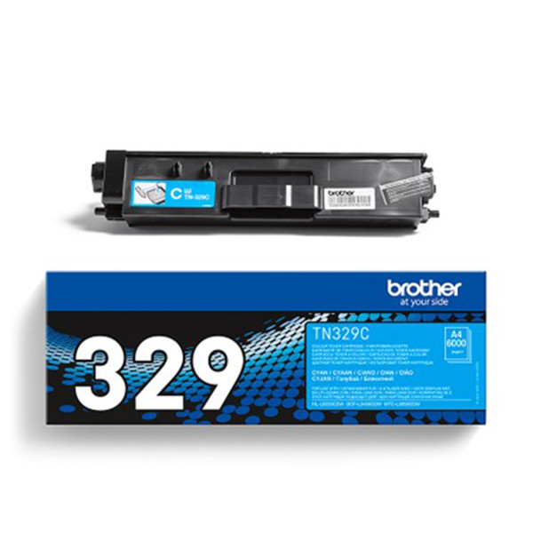 Brother TN-329C toner cyaan extra hoge capaciteit (origineel) TN-329C 051038 - 1