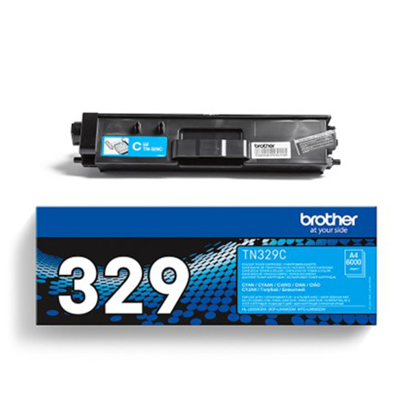 Brother TN-329C toner cyaan extra hoge capaciteit (origineel) TN-329C 903072 - 1