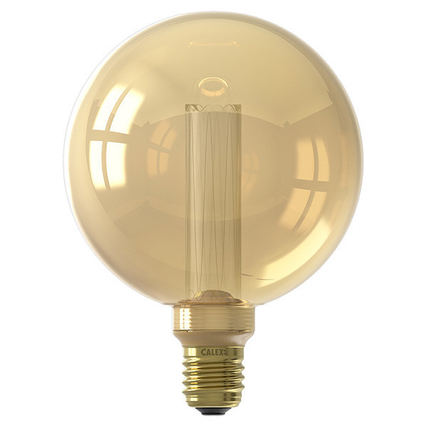 Calex E27 led-lamp globe G125 goud dimbaar 3.5W (15W) 473879 LCA00403 - 1