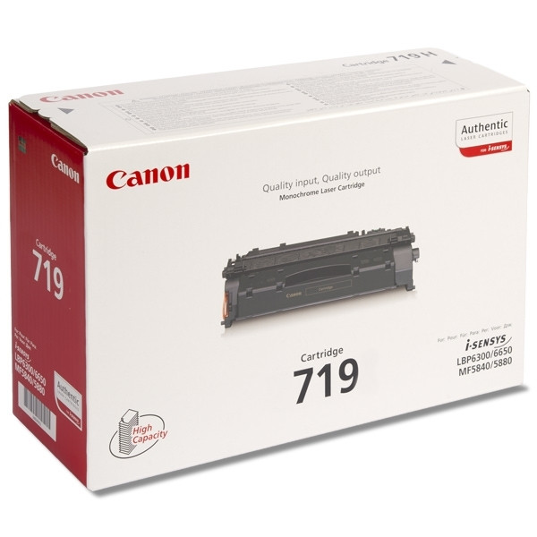 Canon 719 toner zwart (origineel) 3479B002AA 070800 - 1