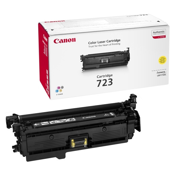 Canon 723 Y toner geel (origineel) 2641B002 070846 - 1