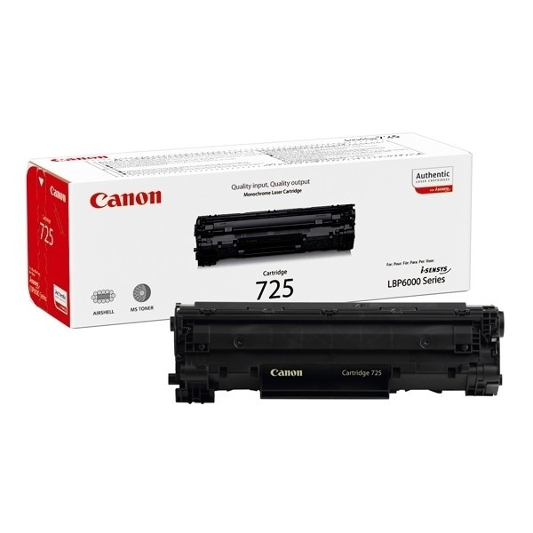 Canon 725 toner zwart (origineel) 3484B002 901402 - 1