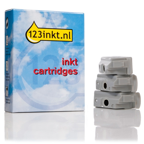 Canon BCI-11BK: 3-pack zwart (123inkt huismerk) 0957A002C 011930 - 1