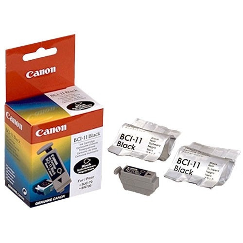 Canon BCI-11BK 3-pack zwart (origineel) 0957A002 011920 - 1