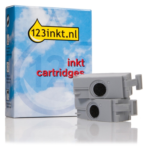 Canon BCI-15BK duopack zwart (123inkt huismerk) 8190A002AAC 8190A002C 014041 - 1