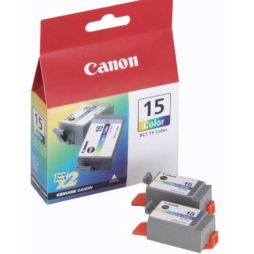 Canon BCI-15C: 2 x inktcartridge kleur (origineel) 8191A002AA 902743 - 1