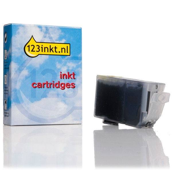 Canon BCI-3eBK inktcartridge zwart (123inkt huismerk) 4479A002C 011010 - 1