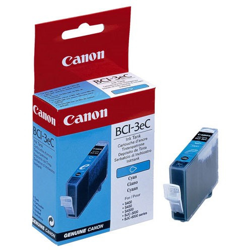 Canon BCI-3eC inktcartridge cyaan (origineel) 4480A002 011020 - 1