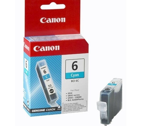 Canon BCI-6C inktcartridge cyaan (origineel) 4706A002 900685 - 1