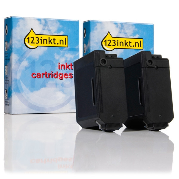 Canon BX-2 dubbelpak zwart (123inkt huismerk) 0882A002AA 010016 - 1