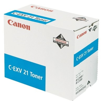 Canon C-EXV 21 toner cyaan (origineel) 0453B002 071496 - 1