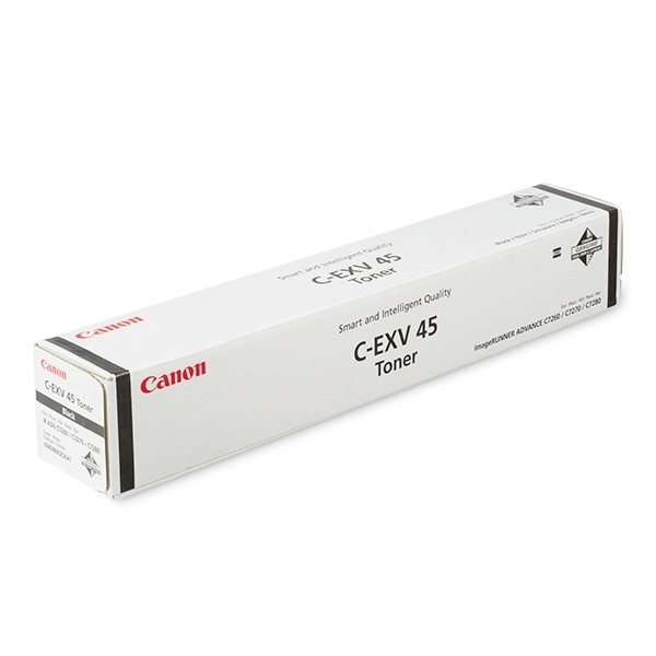 Canon C-EXV 45 BK toner zwart (origineel) 6942B002 032238 - 1