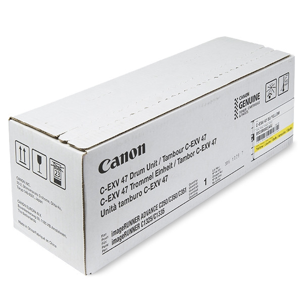 Canon C-EXV 47 Y drum geel (origineel) 8523B002 017224 - 1