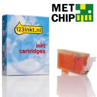 Canon CLI-526Y inktcartridge geel met chip (123inkt huismerk)