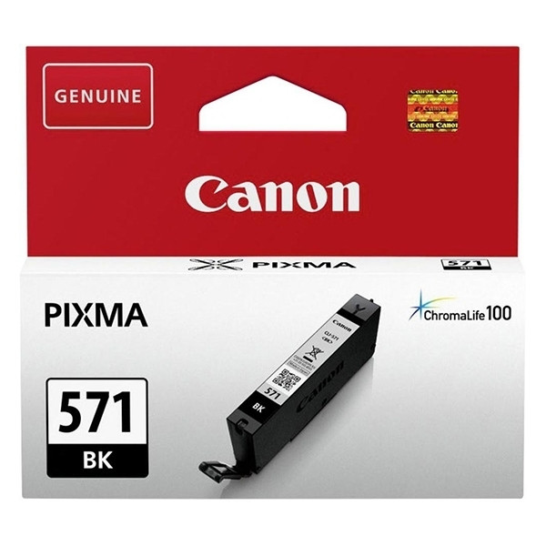 Canon CLI-571BK inktcartridge zwart (origineel) 0385C001 0385C001AA 017242 - 1