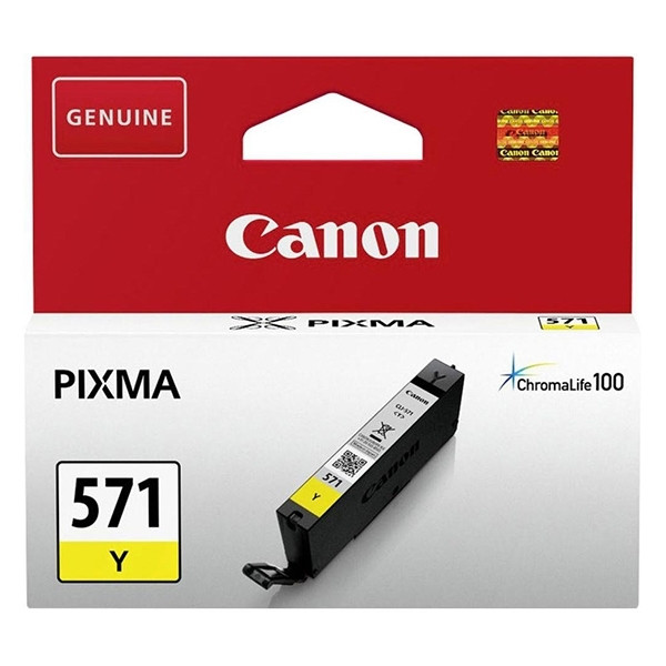 Canon CLI-571Y inktcartridge geel (origineel) 0388C001AA 900679 - 1