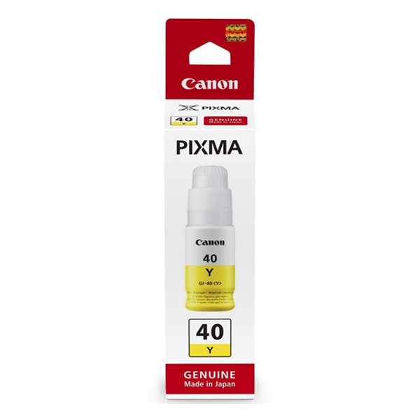 Canon GI-40Y inkttank geel (origineel) 3402C001 017546 - 1