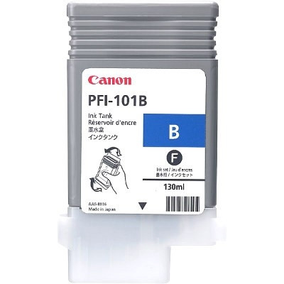 Canon PFI-101B inktcartridge blauw (origineel) 0891B001 018268 - 1