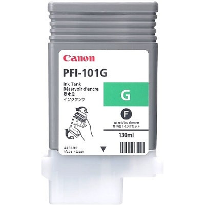 Canon PFI-101G inktcartridge groen (origineel) 0890B001 018266 - 1