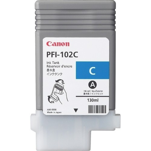 Canon PFI-102C inktcartridge cyaan (origineel) 0896B001 902051 - 1