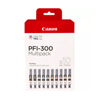 Canon PFI-300 multipack MBK/PBK/C/M/Y/PC/PM/R/GY/CO (origineel) 4192C008 018590