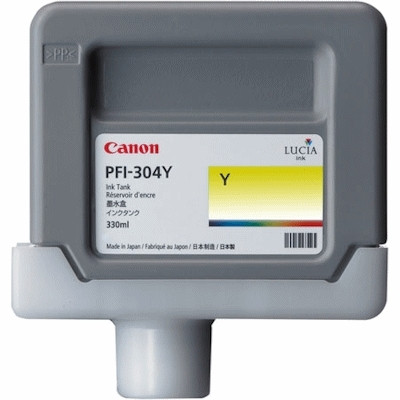 Canon PFI-304Y inktcartridge geel (origineel) 3852B005 018632 - 1