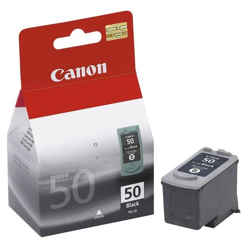 Canon PG-50 inktcartridge zwart hoge capaciteit (origineel) 0616B001 018100 - 1