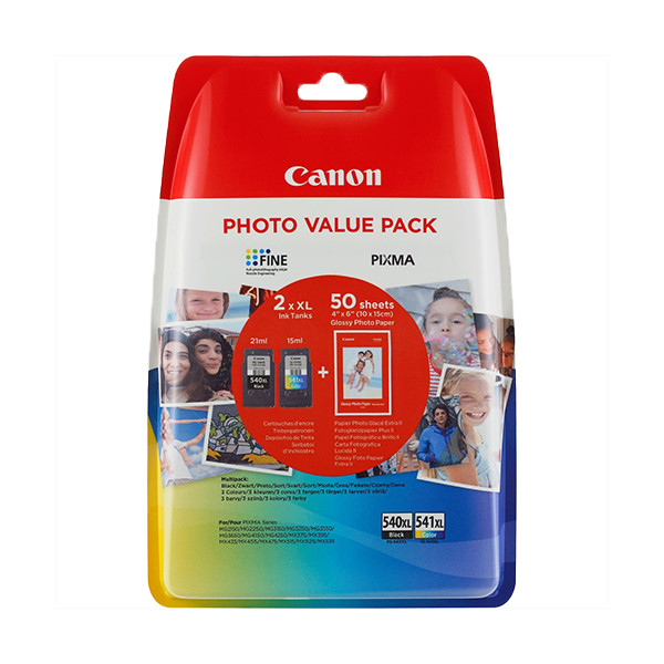 Canon PG-540L/CL-541XL photo value pack (origineel) 5222B013 018574 - 1