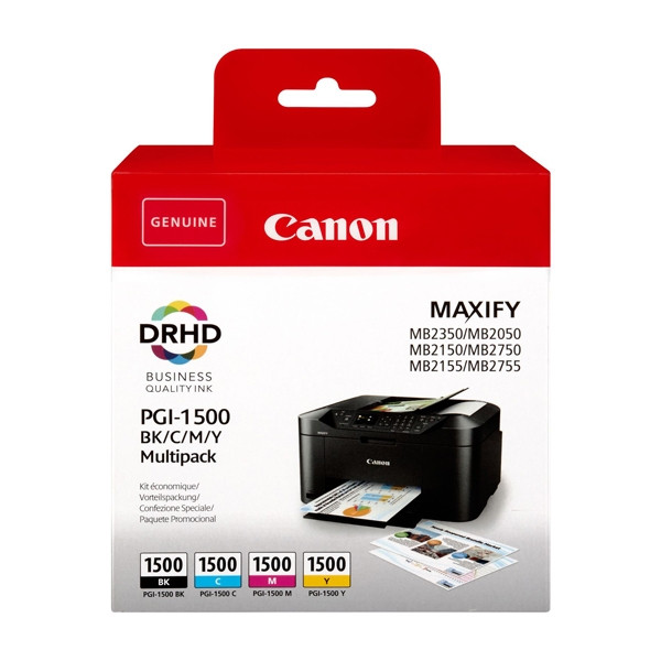 Canon PGI-1500 multipack (origineel) 9218B005 9218B006 010298 - 1