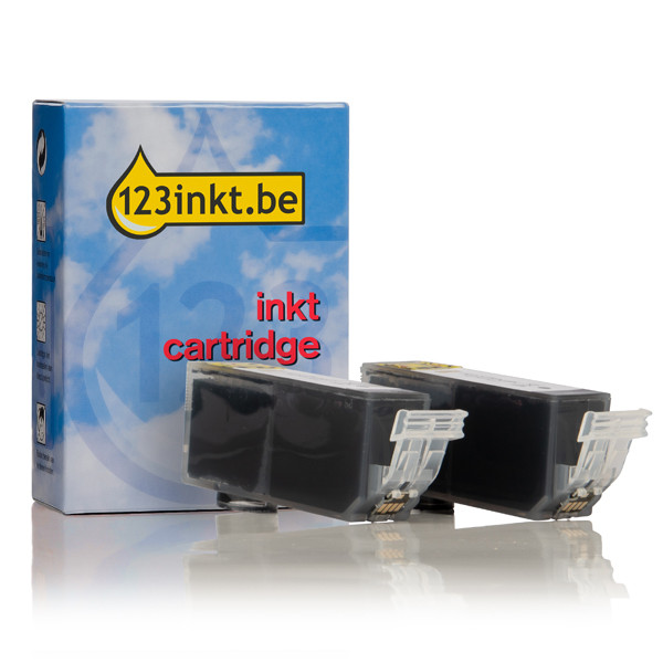 Canon PGI-525PGBK duopack zwart (123inkt huismerk) 4529B006C 132103 - 1