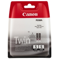 Canon PGI-5BK duopack zwart (origineel) 0628B030 018106