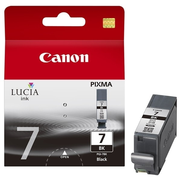 Canon PGI-7BK inktcartridge zwart (origineel) 2442B001 2444B001 2444B001AA 018226 - 1