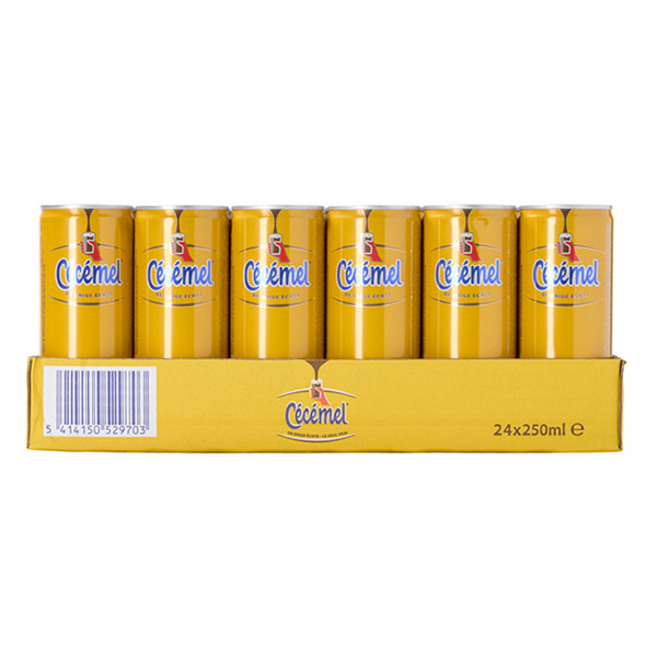 Cecemel Cécémel chocolademelk blikjes 25cl (24 stuks)  423854 - 1