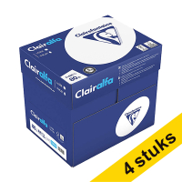 Clairefontaine Clairalfa papier 4 dozen van 2500 vellen A4 - 80 g/m²