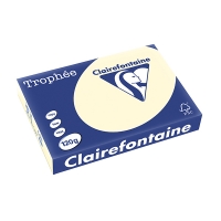 Clairefontaine gekleurd papier ivoor 120 g/m² A4 (250 vellen) 1242PC 250071